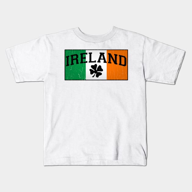 irish flag Kids T-Shirt by robotface